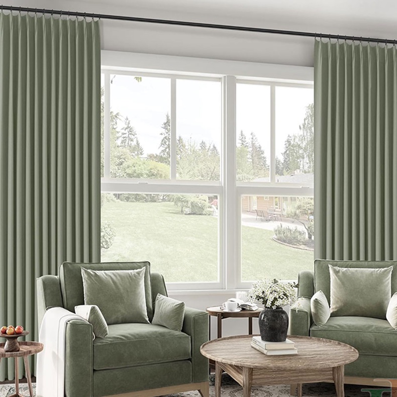 Rèm vải đẹp cản nắng tốt TP87