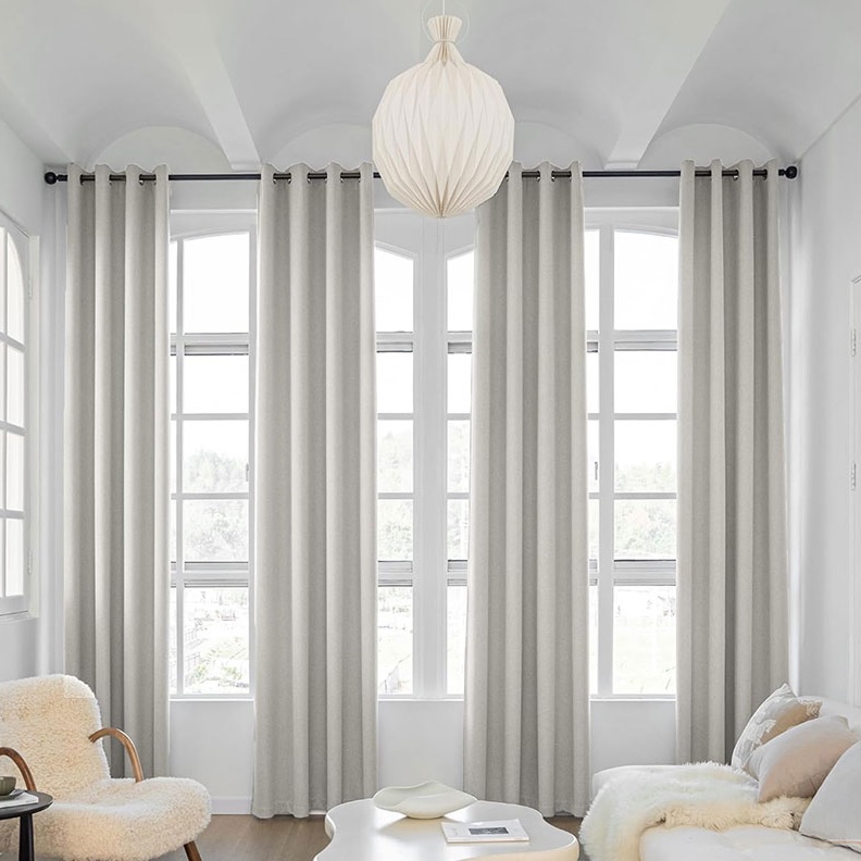 Rèm vải đẹp cản nắng tốt TP79