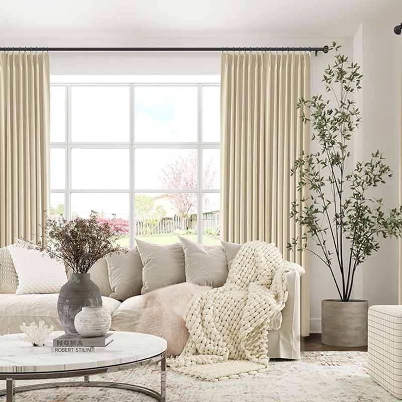 Rèm vải đẹp cản nắng tốt TP73