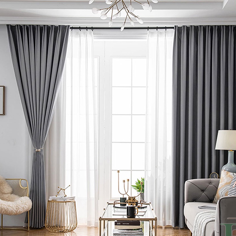 Rèm vải đẹp cản nắng tốt TP61