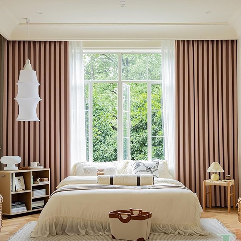 Rèm vải đẹp cản nắng tốt TP55