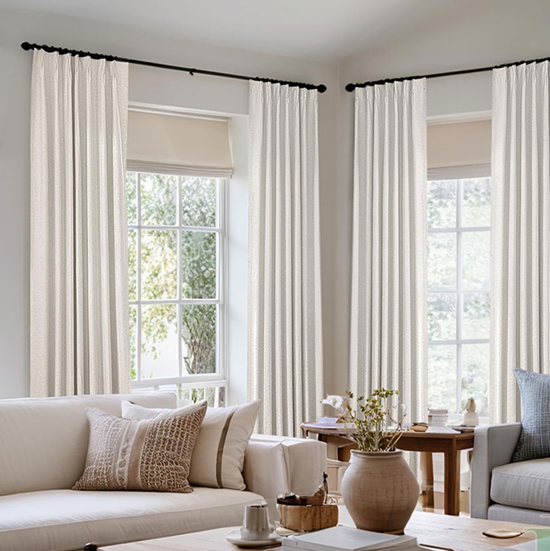 Rèm vải đẹp cản nắng tốt TP38