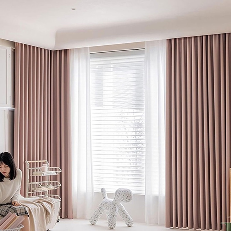 Rèm vải đẹp cản nắng tốt TP35