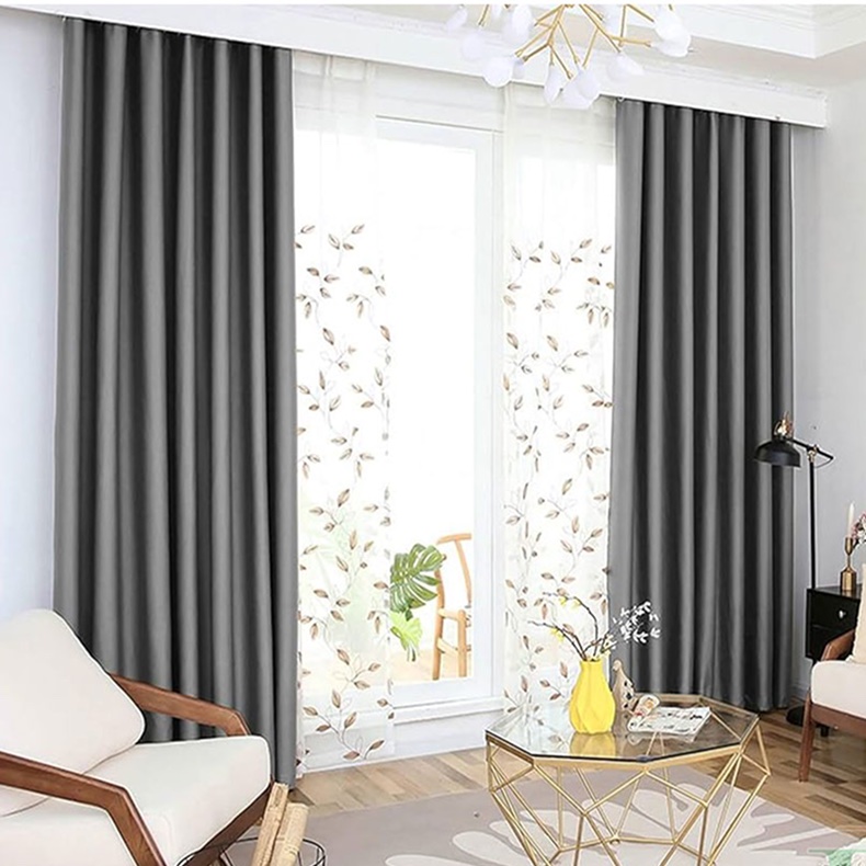 Rèm vải đẹp cản nắng tốt TP34