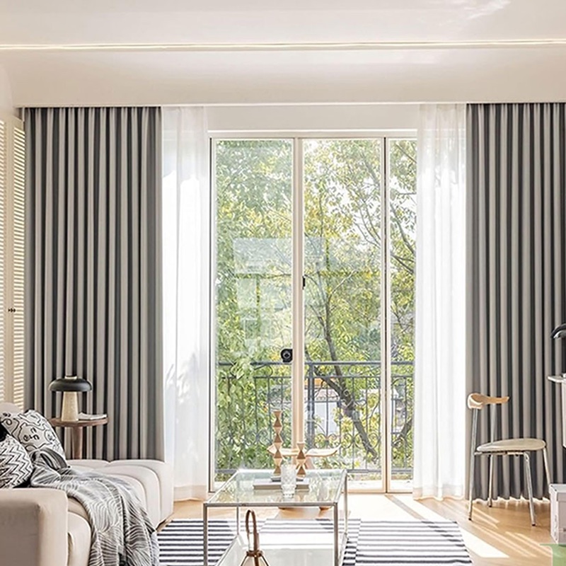 Rèm vải đẹp cản nắng tốt TP12