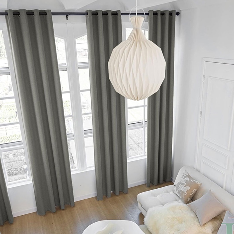 Rèm vải đẹp cản nắng tốt TP11