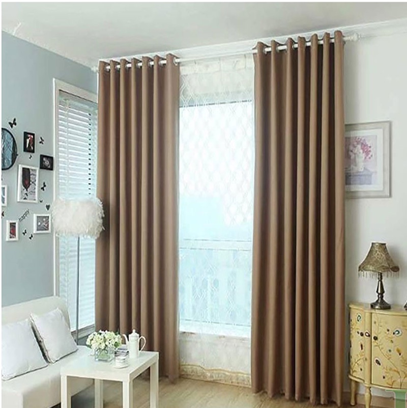 Rèm vải đẹp cản nắng tốt TP08