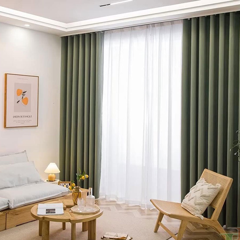 Rèm vải đẹp cản nắng tốt TP02