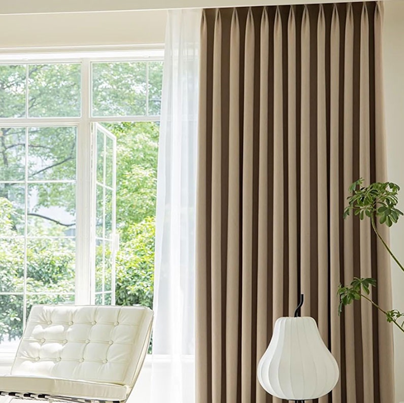 Rèm vải đẹp cản nắng tốt TP01