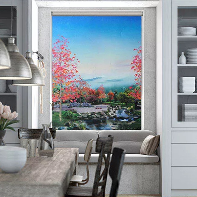 Rèm cuốn tranh giá rẻ mã CT040B