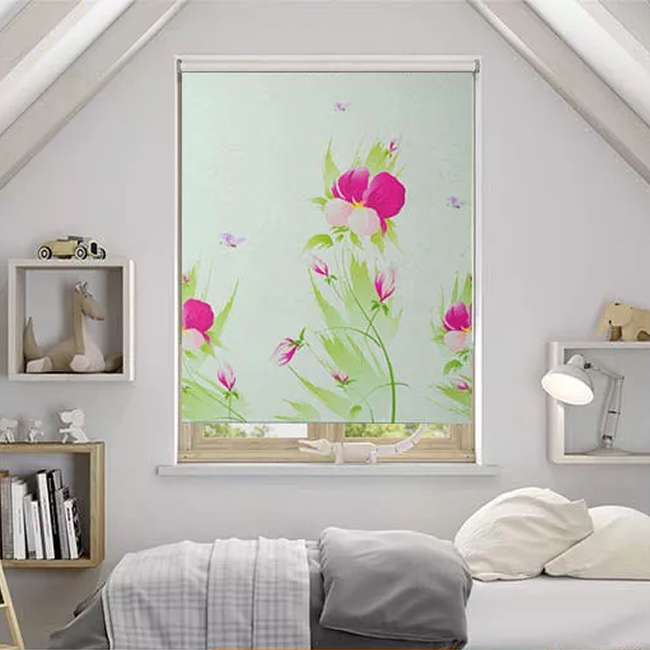 Rèm cuốn in tranh phòng ngủ giá rẻ mã CT008B