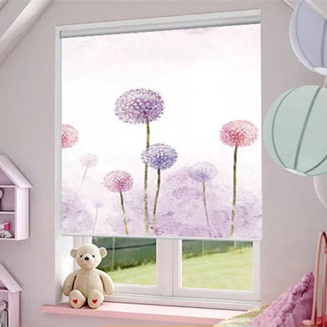 Rèm chống nắng dạng cuốn in tranh mã CT004A