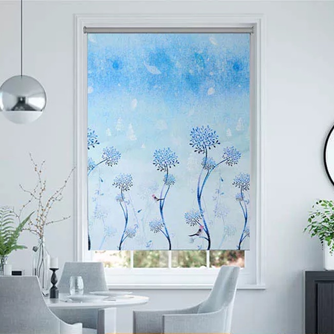 Rèm cuốn giá rẻ in tranh mã CT003A